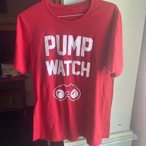 PUMP WATCH T SHIRT SIZE LARGE